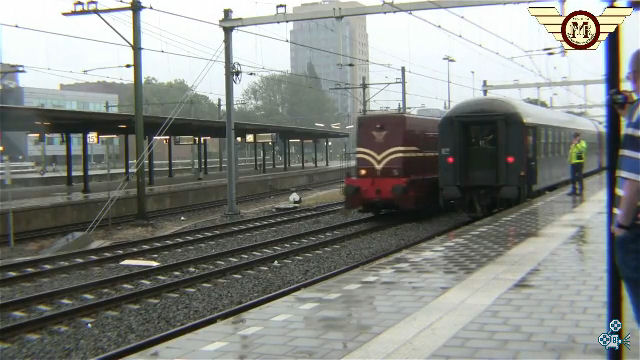 Videofragment. Omlopen station Utrecht.